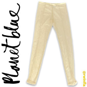 Planet Blue Sheer Lace Legging Layer Pants Small